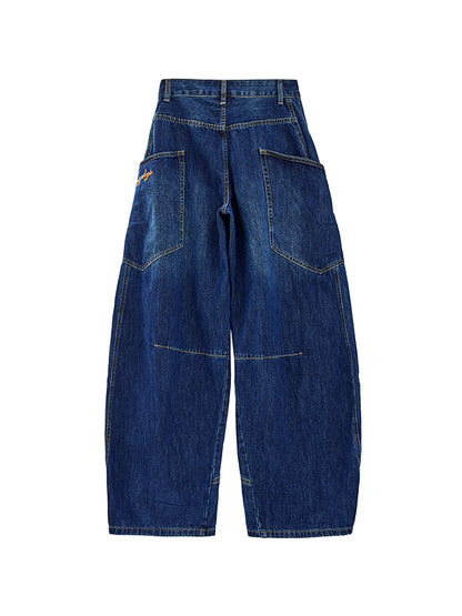 Machete O Shaped Baggy Cargo Jeans