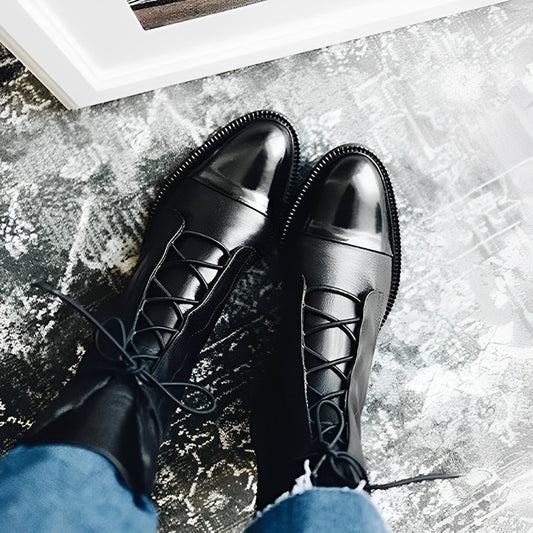 Botines clásicos con tacón para mujer | Ideales para el día a día