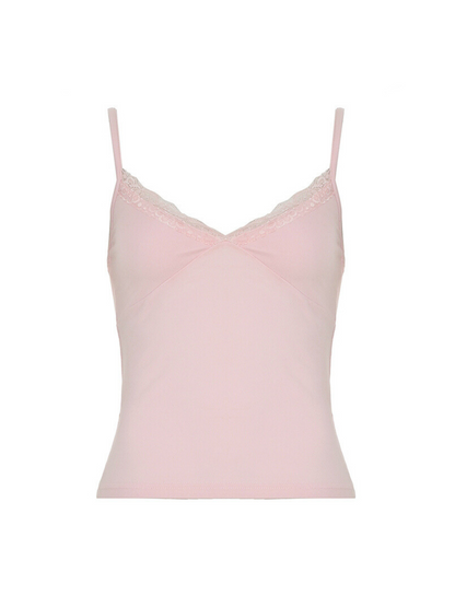 Ella Lace Trim Tank Top