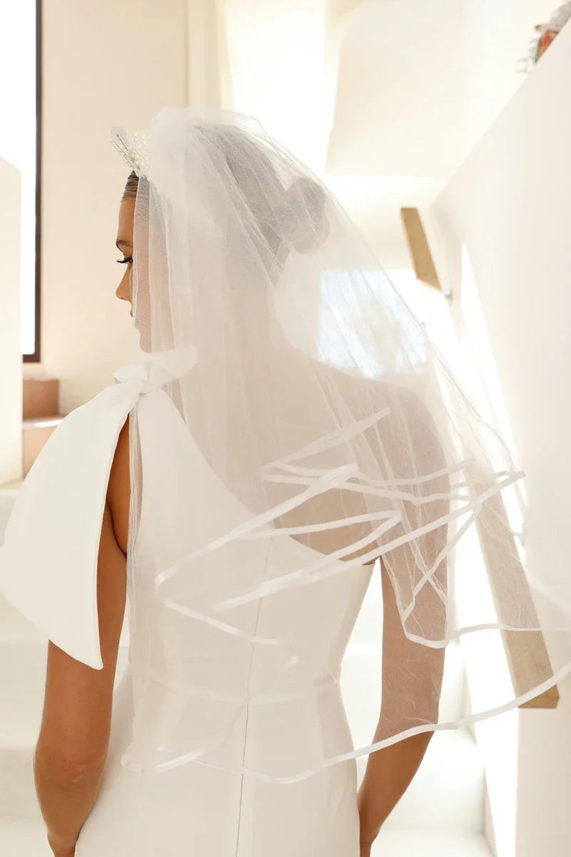 Velo de novia - Blanco