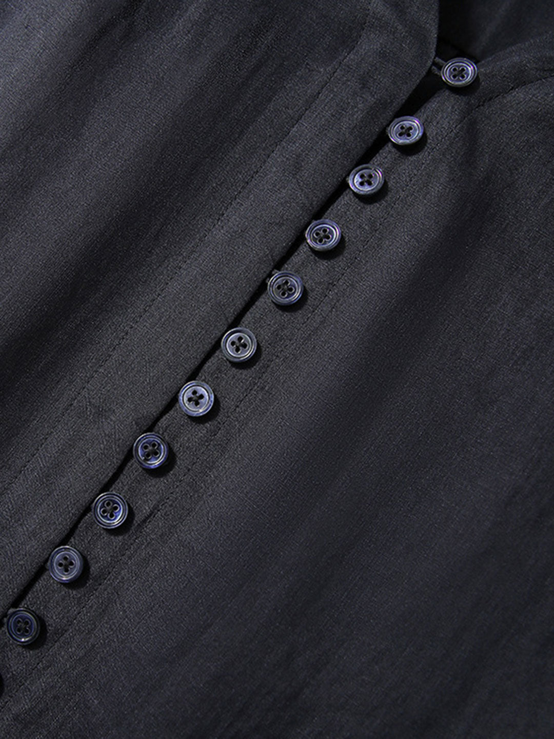 Molly Elegant Puff Sleeve Loose Shirt-Brown