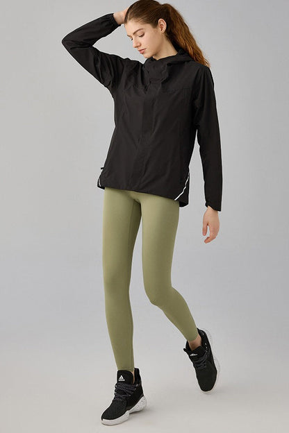 Windproof Fleece Lined Hooded Jacket