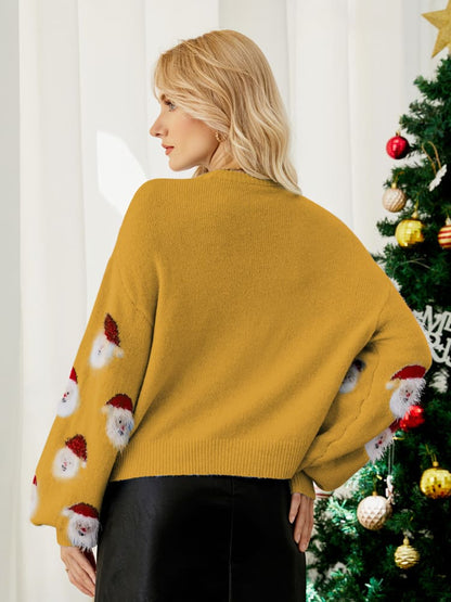Suéter de punto de Papá Noel 