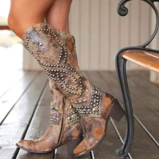 Western Cowboy Boots with Heel for Women | Great for Everyday Wear