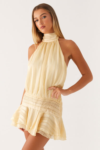 Minivestido de gasa Willow
