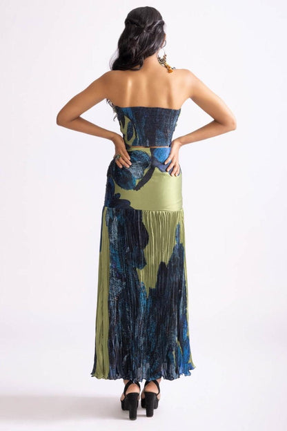 Jennifer Bandeau Midi Dress