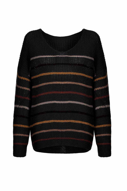 Loose Striped Sweater