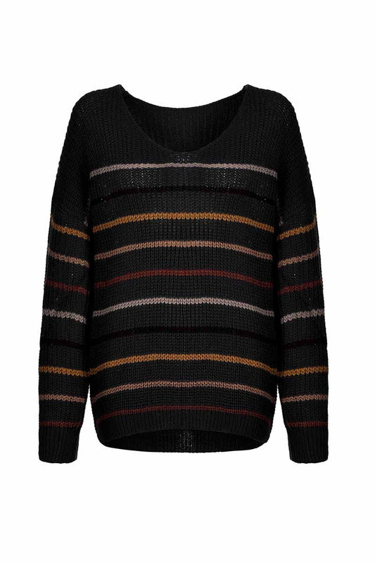 Loose Striped Sweater
