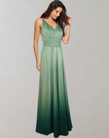 Vestido largo sin mangas con bandage infinito para mujer | Ideal para primavera/verano