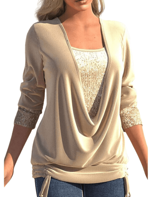 Mónica - Blusa suelta - Chic - Algodón ligero - Ideal para días informales