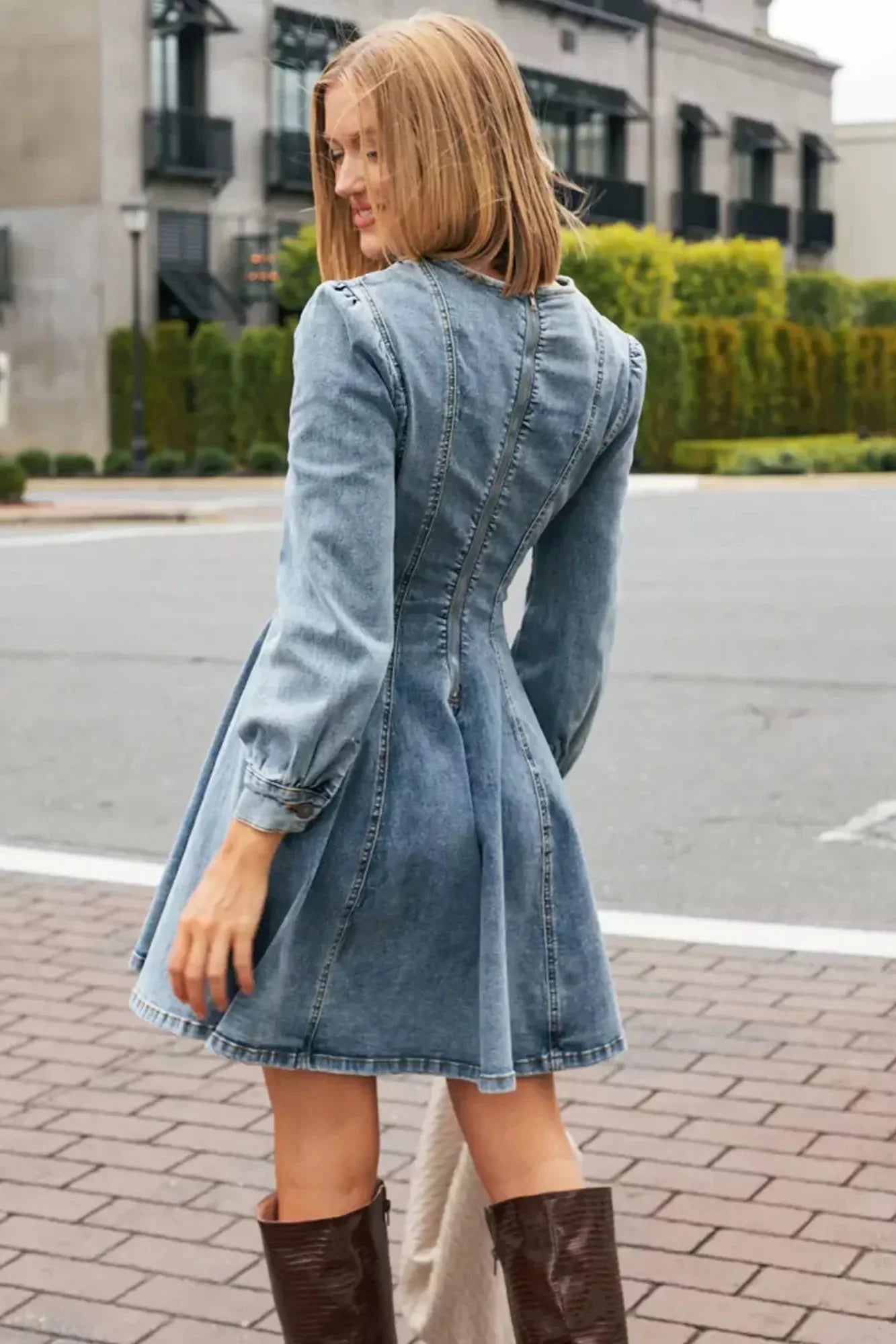 Vestido mini Denim Darling
