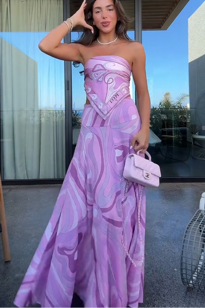 Conjunto de falda rosa Roca