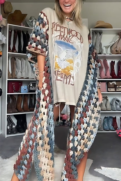 Camiseta de crochet Cardina