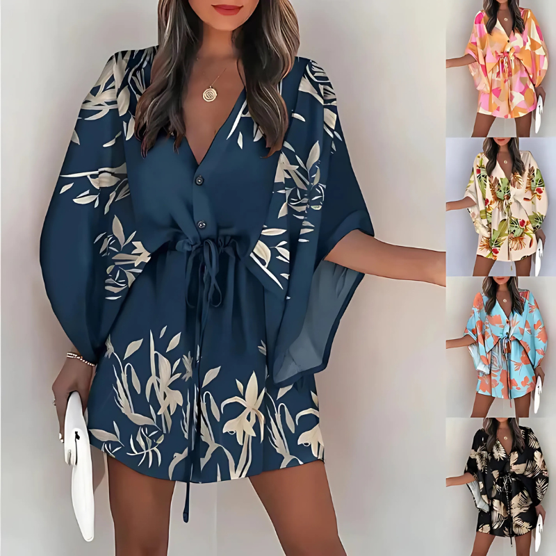 Nerys - Conjunto de Verano de Dos Piezas - Casual - Estilo Moderno - Ideal para Verano