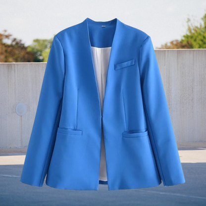 Women's Chic Loose Blazer with Pockets | Great for All Seasons