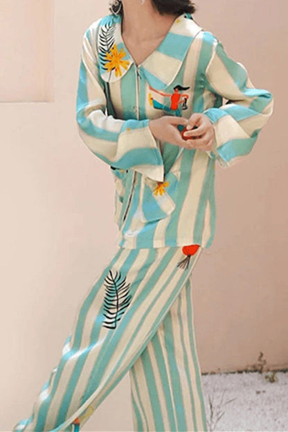 Conjunto de pijama largo Forest Walk