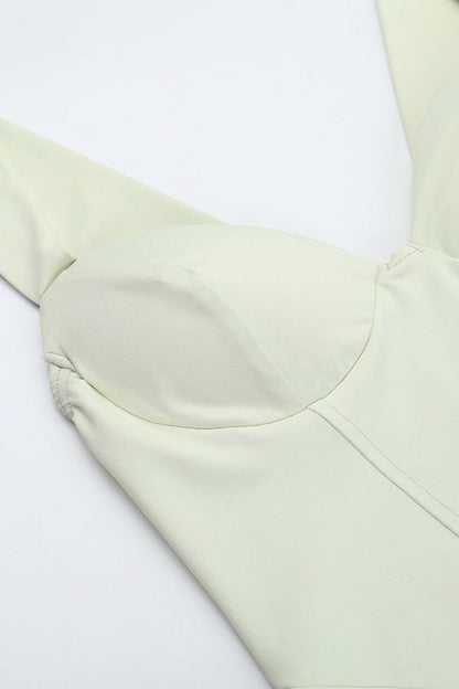 Sexy V-Neck Cami Waist-Cinched Bodycon Party Dress