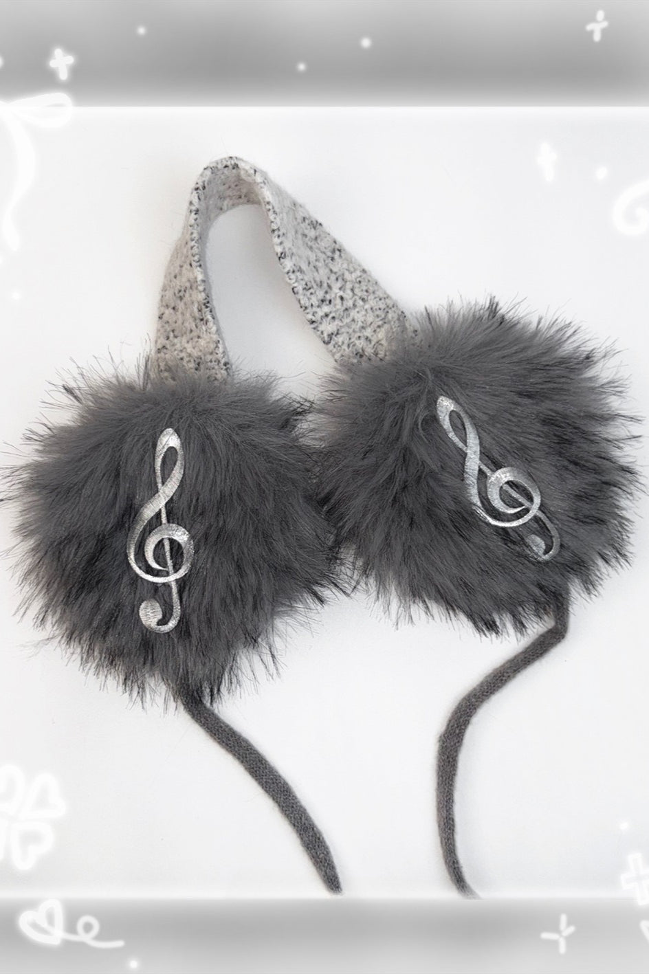 Y2K Musical Note Plush Cold-proof Earmuff