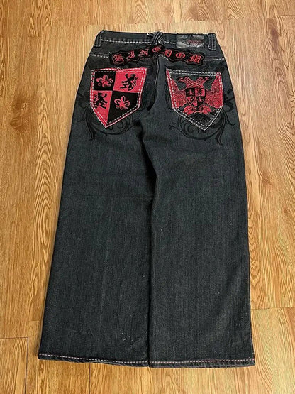 American Retro Hiphop Boyfriend Jeans