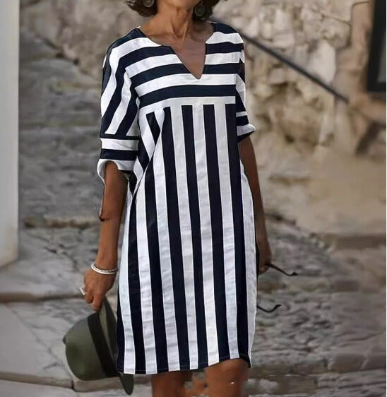 Chic Striped Dress | Great for Summer Days