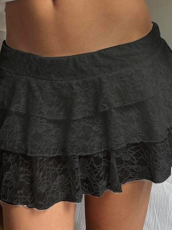 Multi-Layer Stackability Mini Skirt