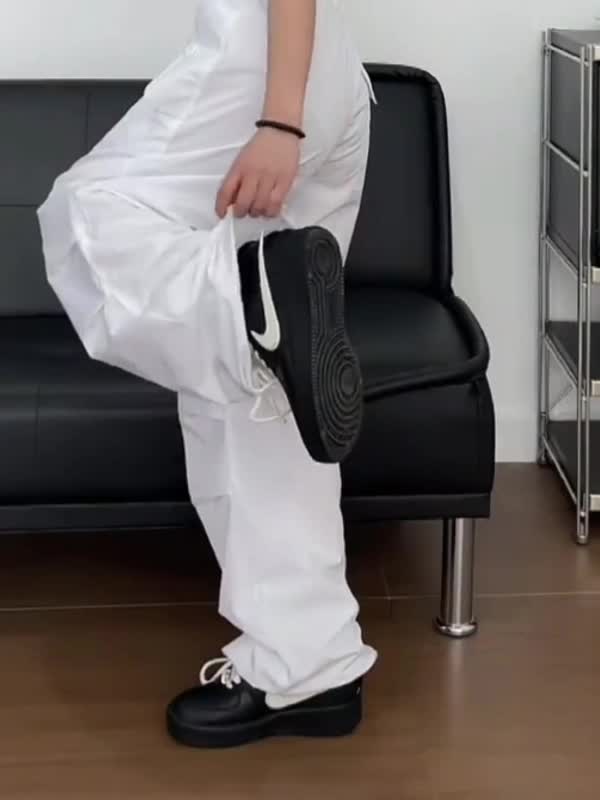 Drawstring Y2K Baggy Cargo Pants