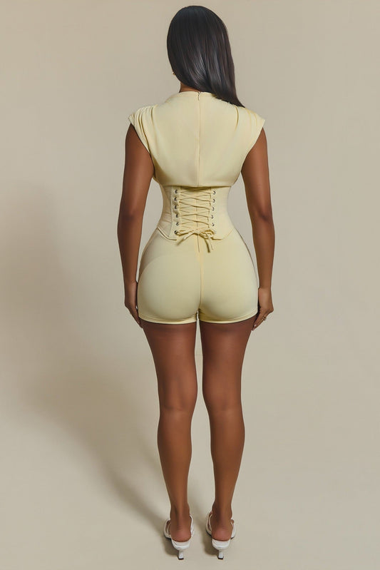 Rhea Corset High Playsuit
