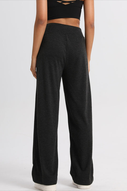 Long Color Block Yoga Knit Pants