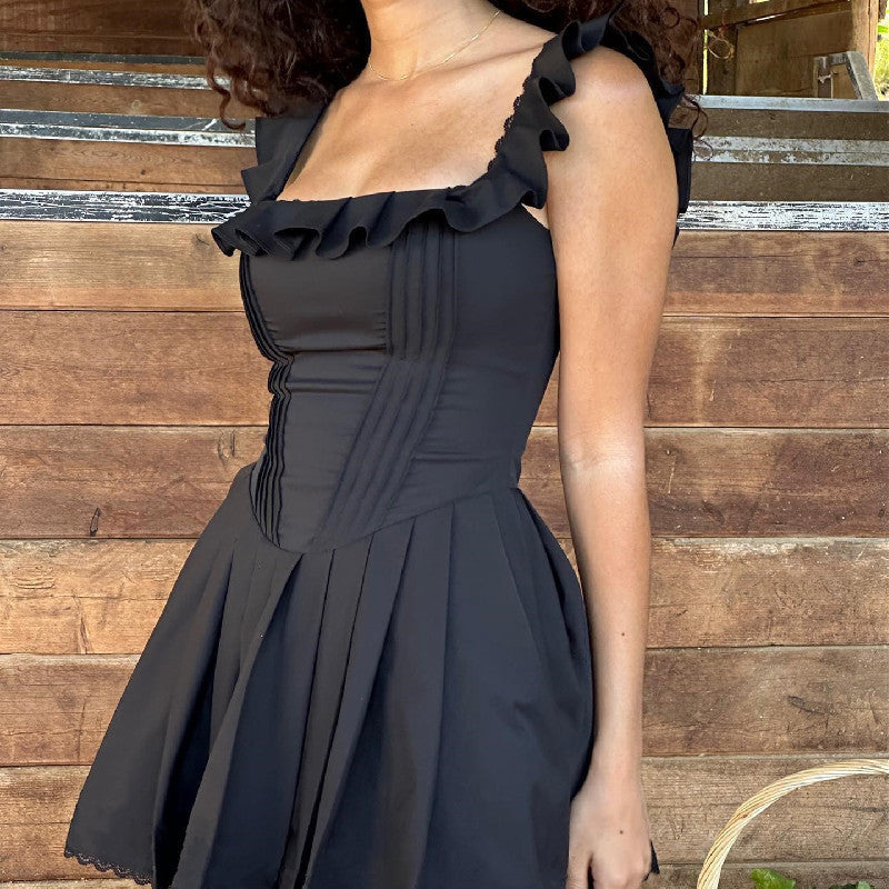Fishbone Corset Dress for Women