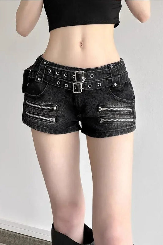 Sexy Streetwear Hot Pants Slim Fit Denim Shorts