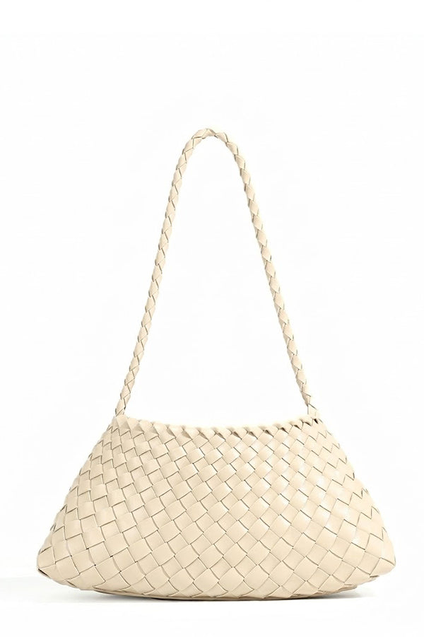 Hand-woven Vintage-style Underarm Shoulder Bag