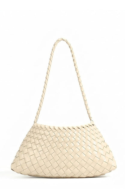 Hand-woven Vintage-style Underarm Shoulder Bag