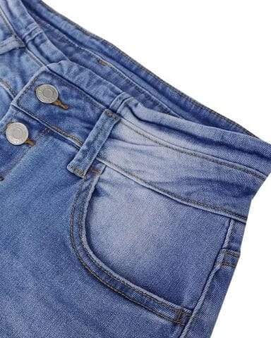 Kerensa - Pantalones acampanados - Casual - Denim - Ideal para el día a día