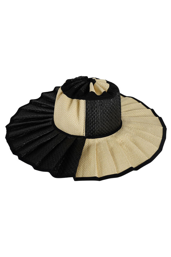 Stylish Foldable Sun-protective Woven Casual Straw Hat