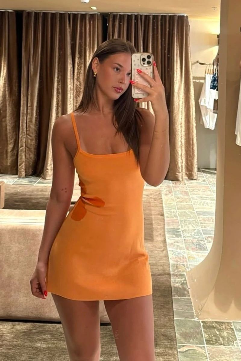 Vestido mini de punto Mali