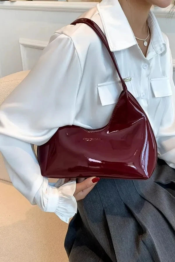 Jayda Patent Bag