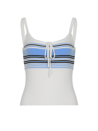 Asra Striped Knit Two-Piece Set