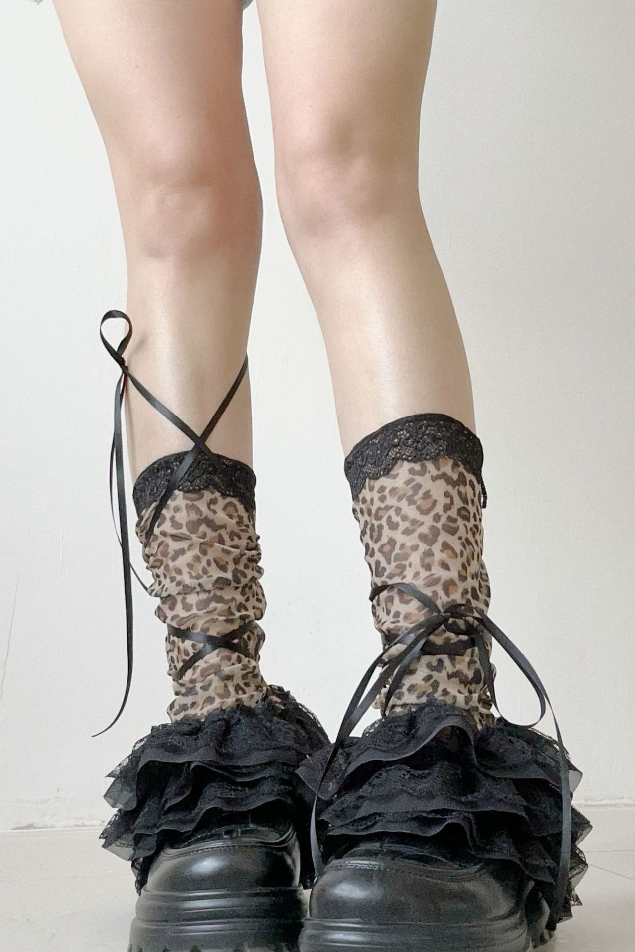 Personality Y2K Leopard Print Socks