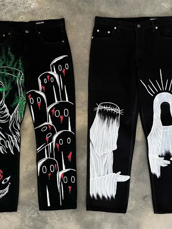 American Retro Hiphop Boyfriend Jeans