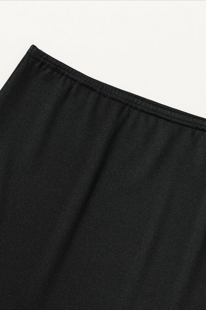 Stretch High Waist Bodycon Mini Skirt