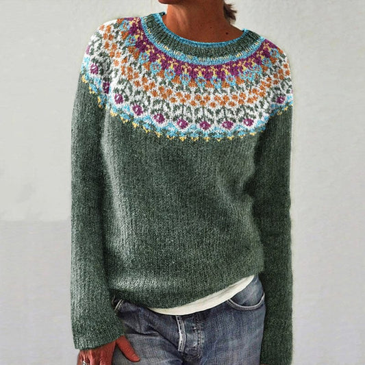Rachel - Suéter Texturizado - Elegante - Tela - Ideal para Otoño