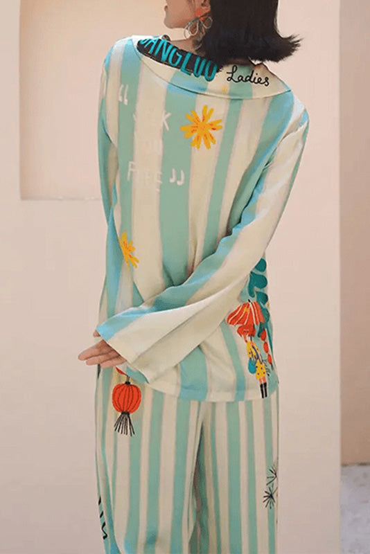Conjunto de pijama largo Forest Walk