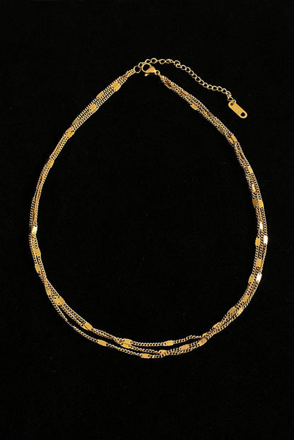 Collar Seraphina bañado en oro