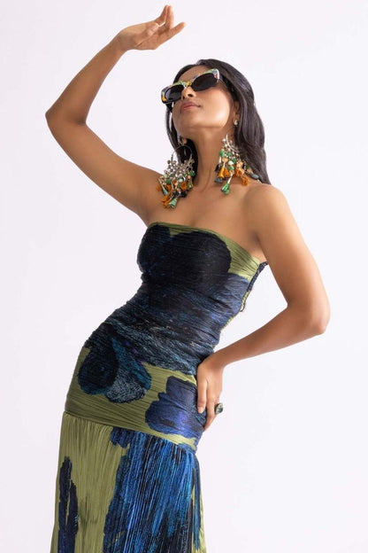 Jennifer Bandeau Midi Dress