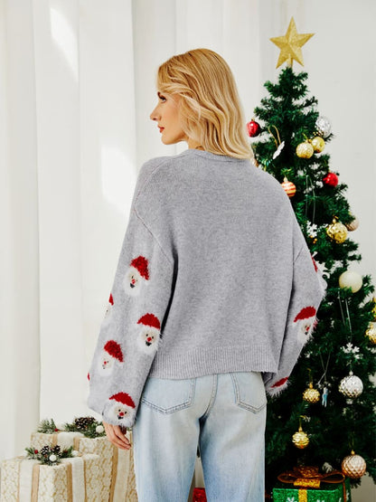 Suéter de punto de Papá Noel 