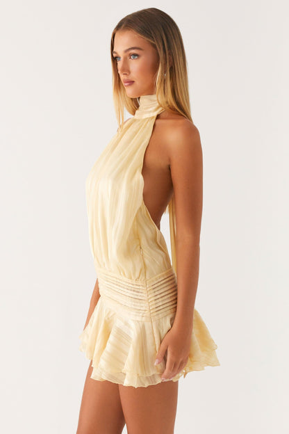 Minivestido de gasa Willow