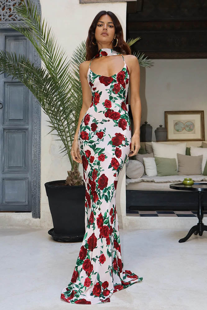Susurros de primavera – Vestido floral con cuello en V