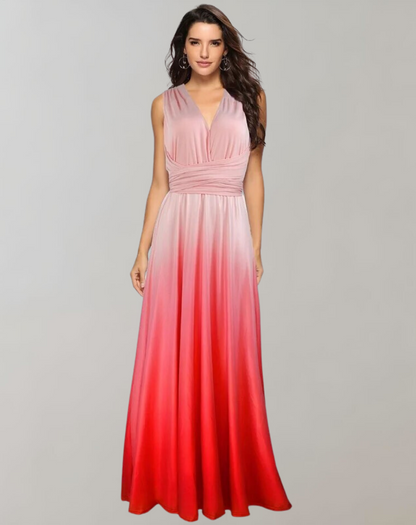 Vestido largo sin mangas con bandage infinito para mujer | Ideal para primavera/verano
