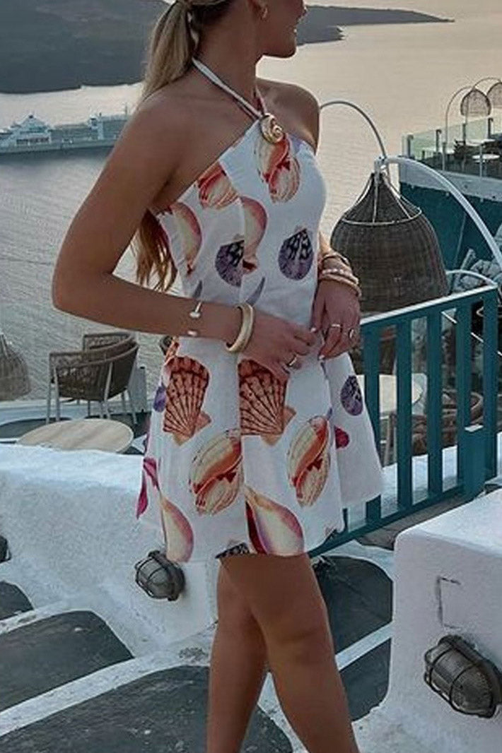 Vestido mini Freya - Ramo junto al mar