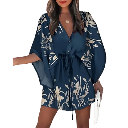 Nerys - Conjunto de Verano de Dos Piezas - Casual - Estilo Moderno - Ideal para Verano